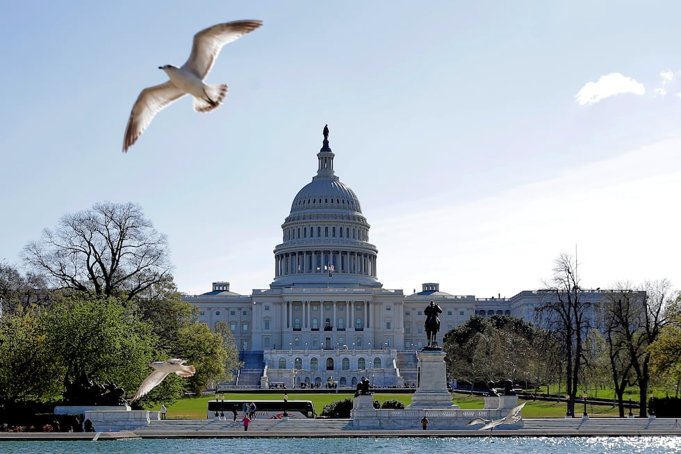 Vista del Capitolio de EEUU, el 7 de abril de 2026 en Washington. (Foto AP/Rahmat Gul)