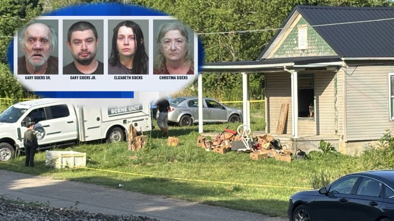 Según las autoridades de Ohio, los niños se vieron obligados a vivir en condiciones propias...