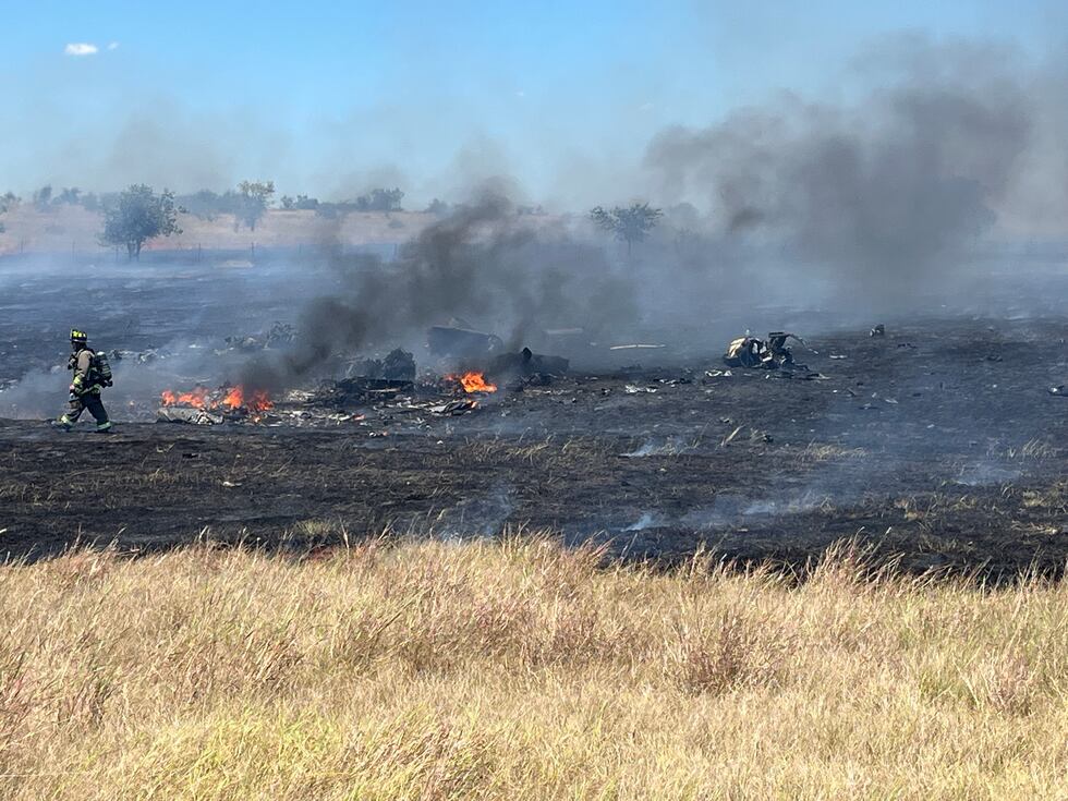 Accidente de helicóptero en Salado, Texas
