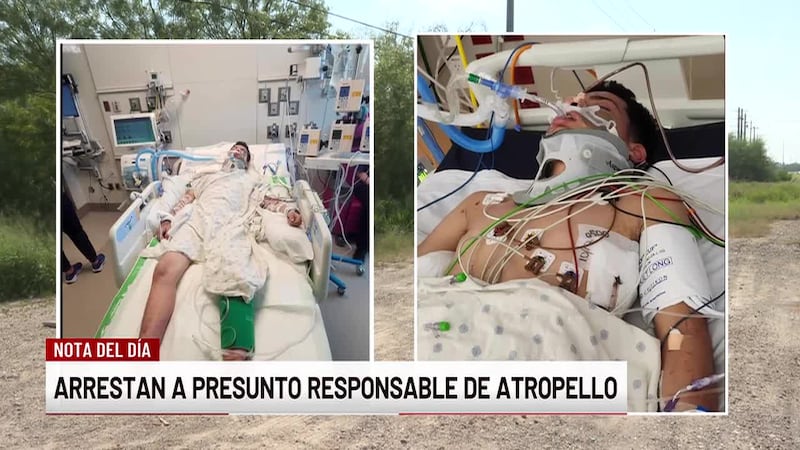 Arrestan a presunto responsable de atropellar a un joven en Laredo, Texas.